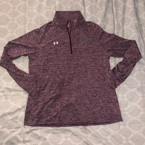 Under armor heathered women’s XL quarter zip